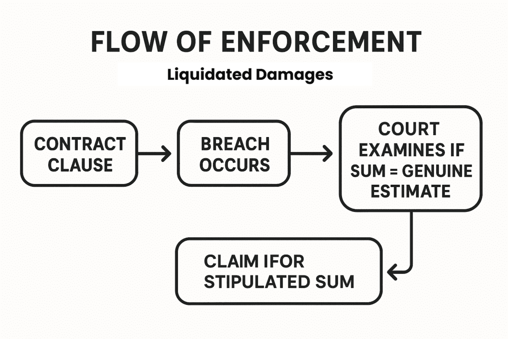 liquidated damages flow